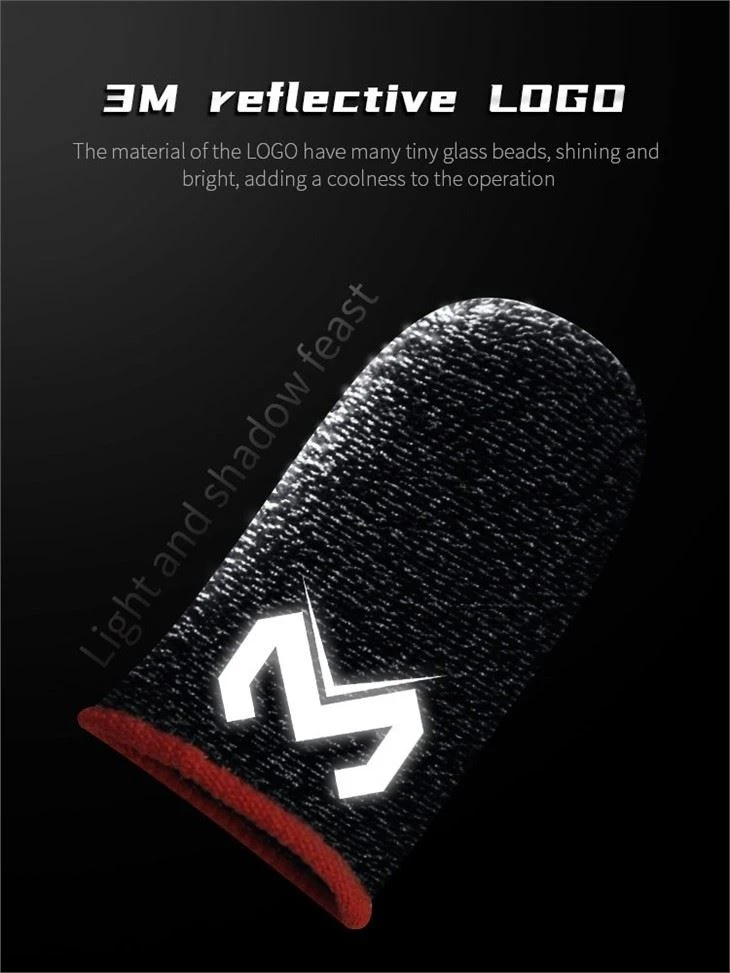 Silver Fiber PUBG Finger Sleeve